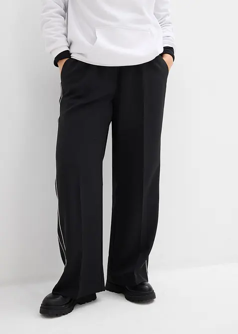 Palazzobyxa med dekorränder, bonprix