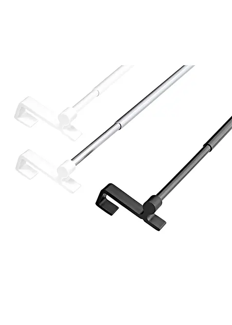 Utdragbar gardinstång med fäste upptill, bonprix