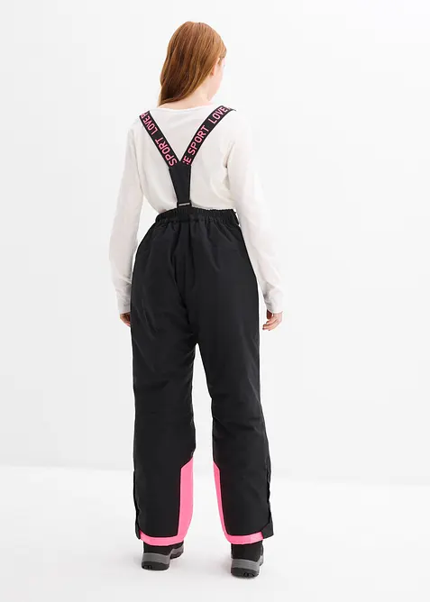 Skidbyxa med avtagbara hänglsen, vattentät, bonprix