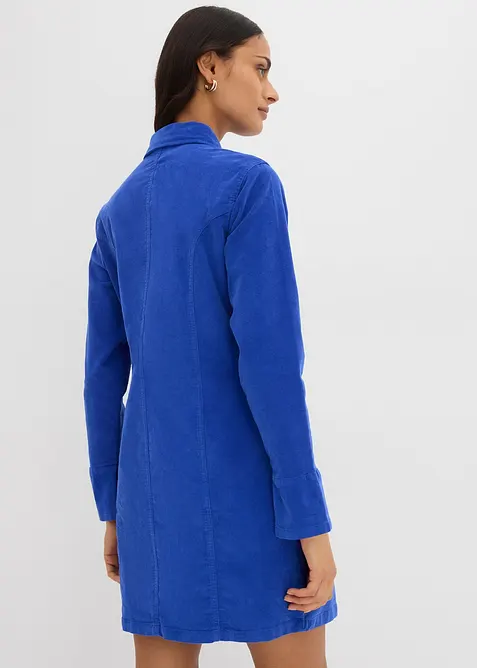 Insvängd manchesterklänning, bonprix