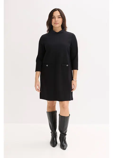 Minikl&auml;nning i f&ouml;ljsam viskosmix, bonprix