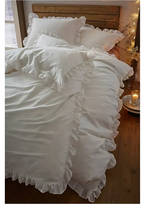 P&aring;slakanset med rysch, bonprix