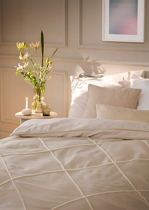 Överkast med rutor, bonprix