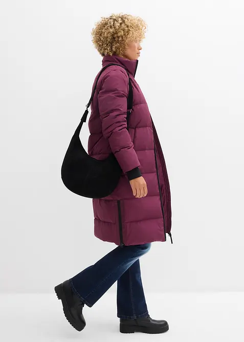 Värmande dunkappa med återvunnet dun och isolerande funktion, bonprix