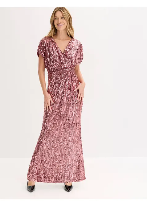 Paljettklänning, bonprix