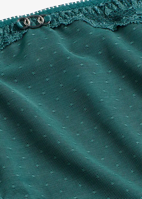 Maxitrosa med skir spets, bonprix