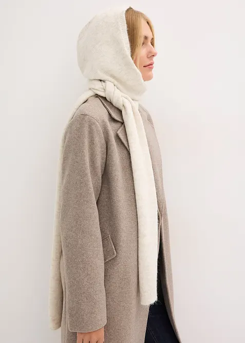 Huva med halsduk, bonprix