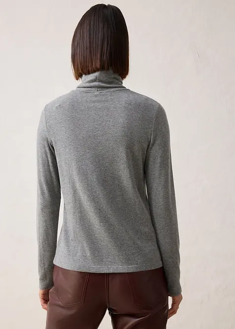 Polotröja med ull, bonprix