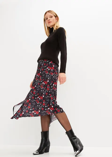 Finstickad polotr&ouml;ja i basmodell, bonprix