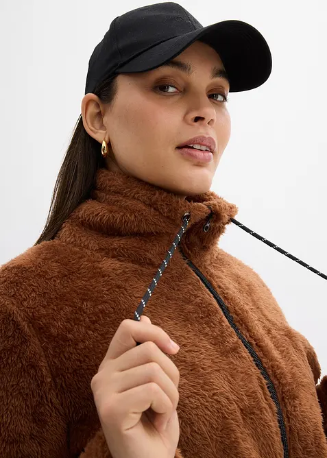 Jacka i teddyfleece, bonprix