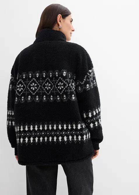 Teddyfleecetröja, bonprix