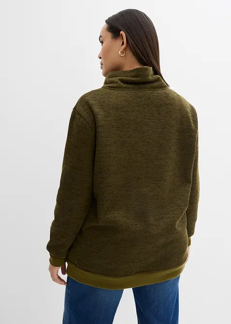 Extra mysig, lång sweatshirt, bonprix