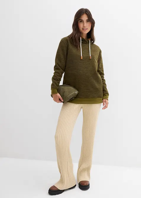 Extra mysig, lång sweatshirt, bonprix