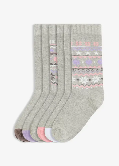 Strumpor med ekologisk bomull (6-pack), bonprix