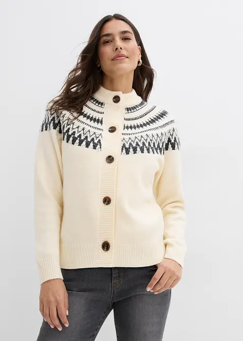 Lusem&ouml;nstrad cardigan, bonprix