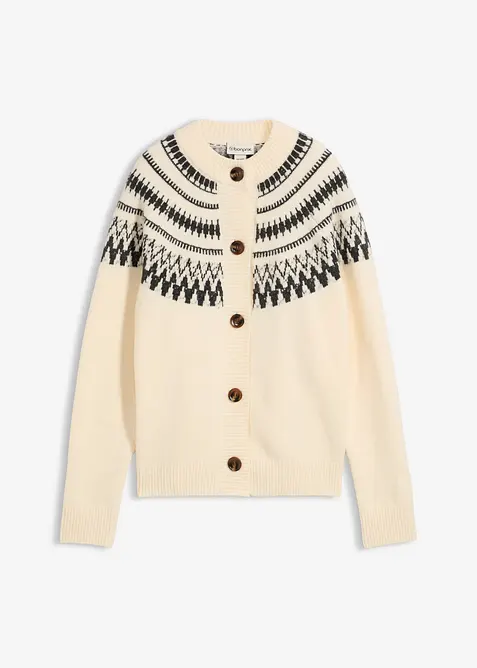 Lusem&ouml;nstrad cardigan, bonprix