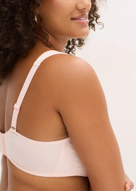 BH med bygel och ekologisk bomull (2-pack), bonprix