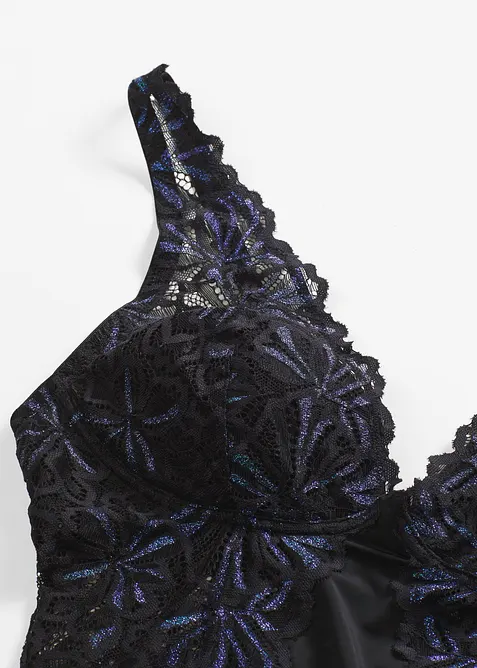 Body med glittrande trådar, bonprix