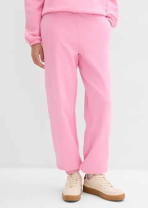 Trikåbyxa i bomull, bonprix