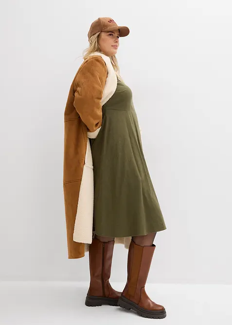 Kl&auml;nning i bomullsflanell, bonprix