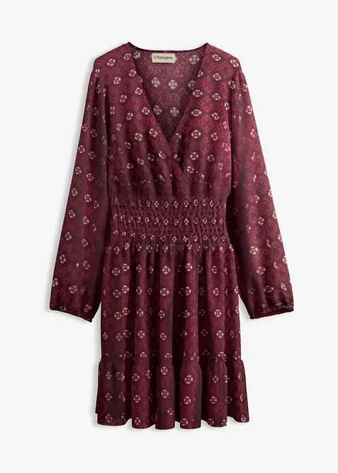 Miniklänning i följsam viskos, bonprix