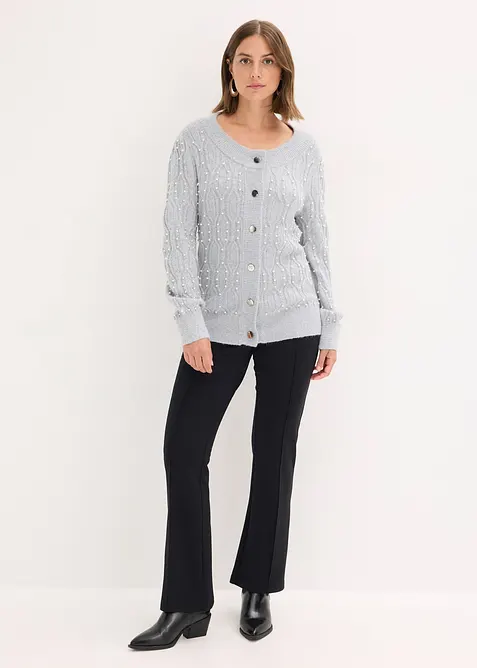 Stickad kofta, bonprix