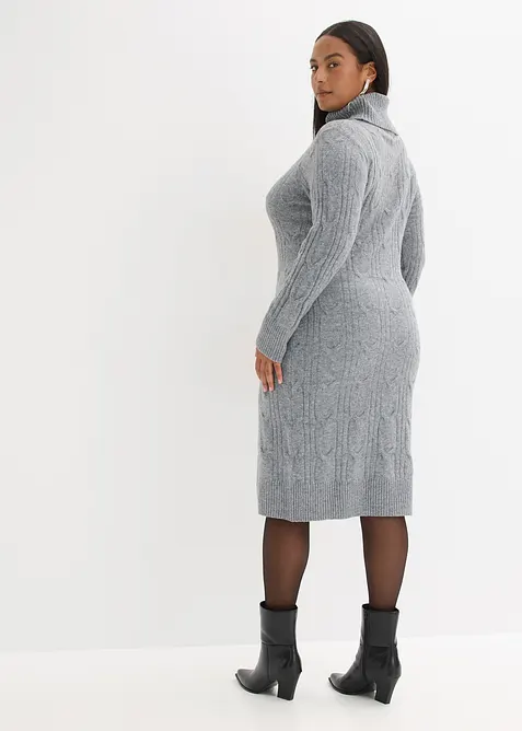 Stickad kl&auml;nning, bonprix