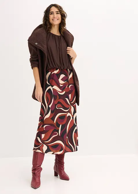 Topp i fintrådig mesh, bonprix