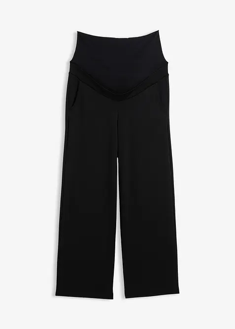 Mammabyxa med vida ben i bekväm Punto di Roma, bonprix