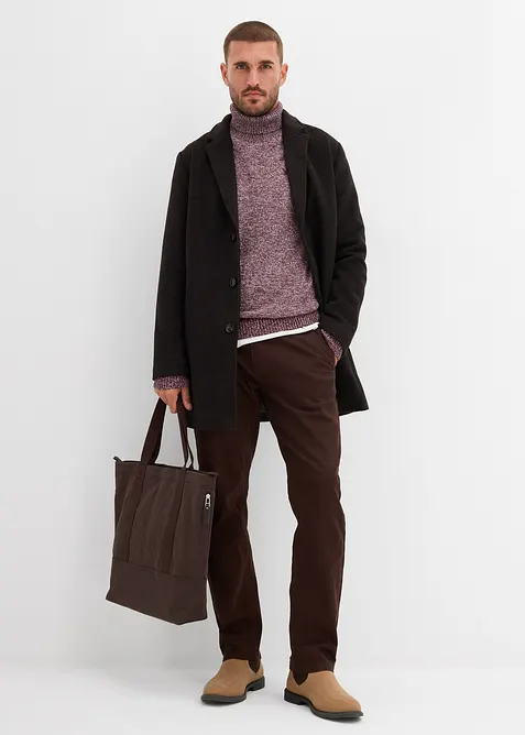 Polotröja med bomull, bonprix