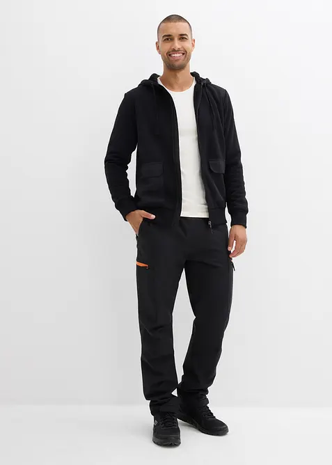 Munkjacka med teddyfoder, bonprix