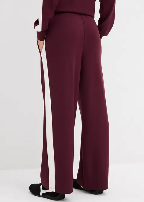 Trik&aring;byxa i interlockjersey, bonprix