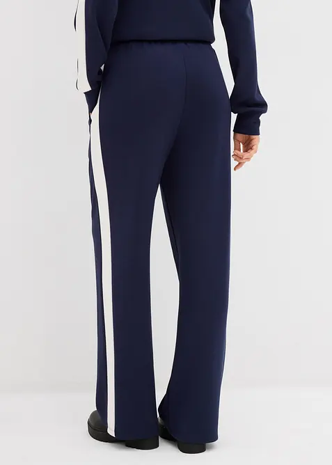 Trikåbyxa i interlockjersey, bonprix