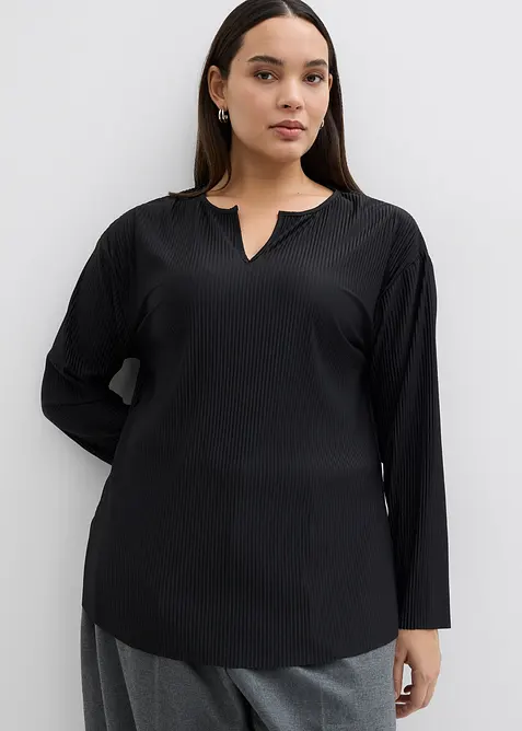 Plisserad topp, bonprix