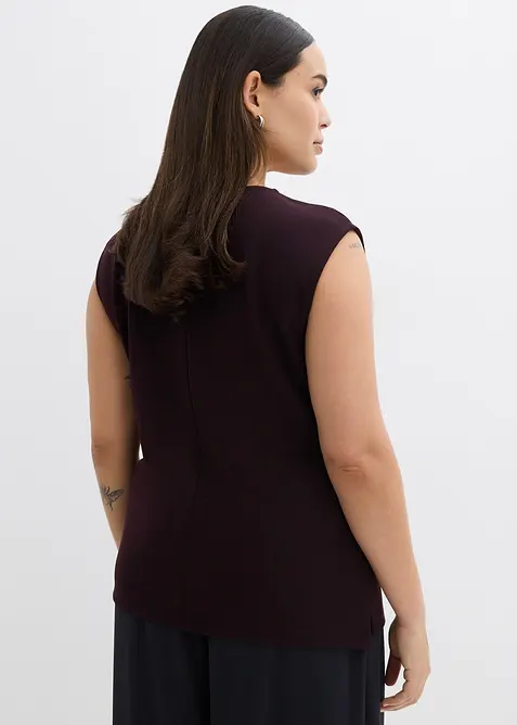 Linne i kr&auml;pp med prydnadssp&auml;nne, bonprix