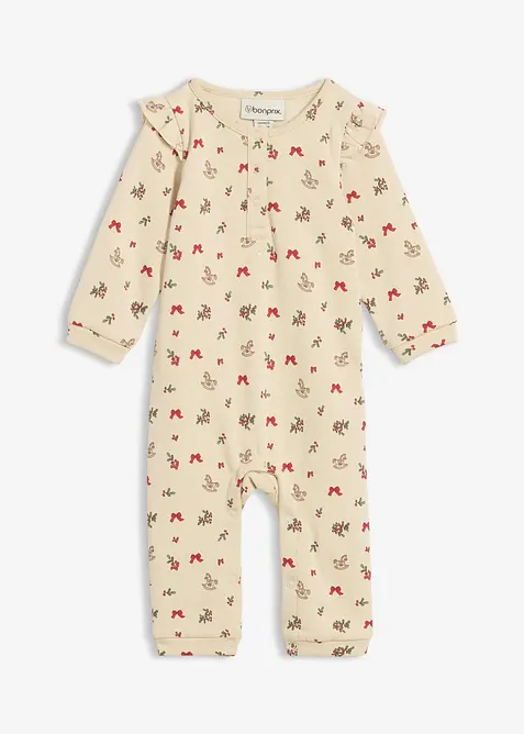 Jumpsuit av ekologisk bomull, bonprix