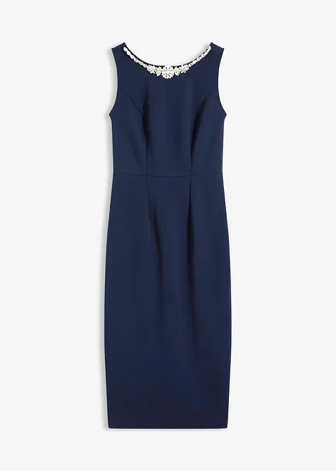 Cocktailklänning med strassapplikation, bonprix