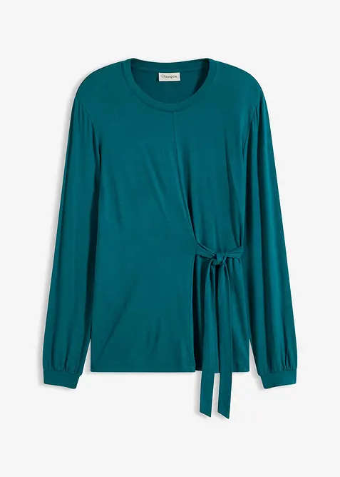 L&aring;ng&auml;rmad topp av mjuk viskosmix, bonprix