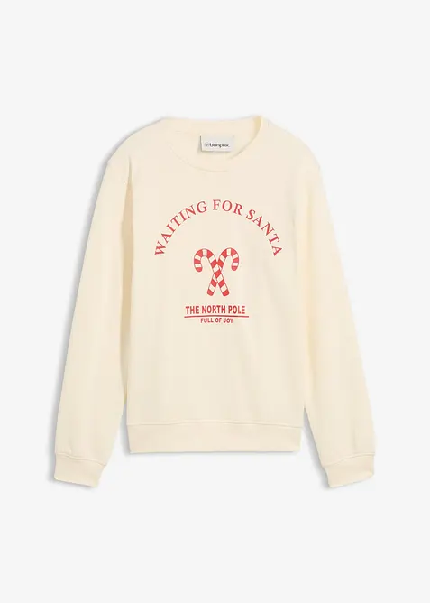 Sweatshirt av ekologisk bomull, bonprix