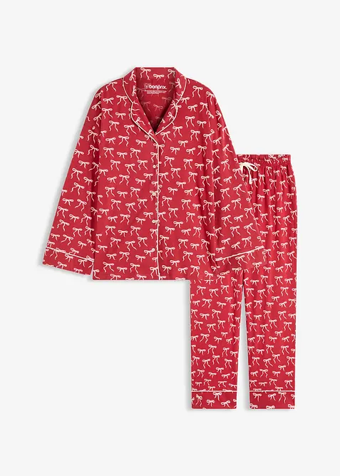 Pyjamas av ren bomull, bonprix