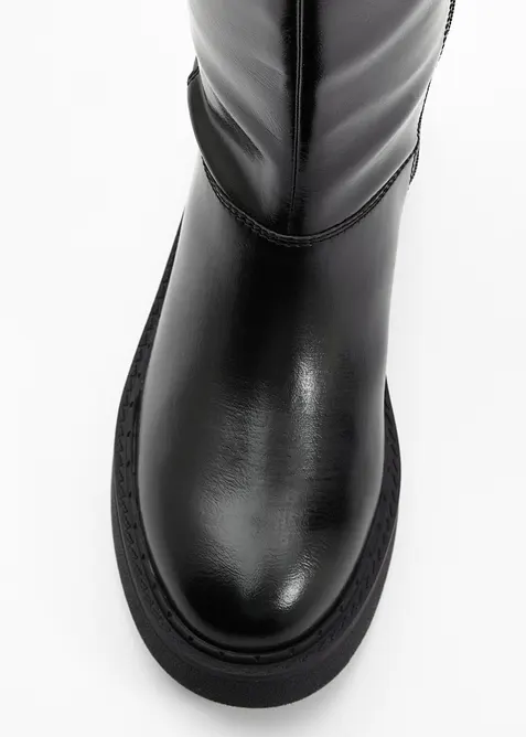 Stövel med vida skaft, bonprix