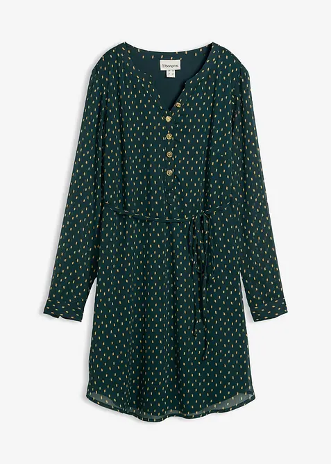 Festlig mamma-/amningsklänning i chiffong, bonprix