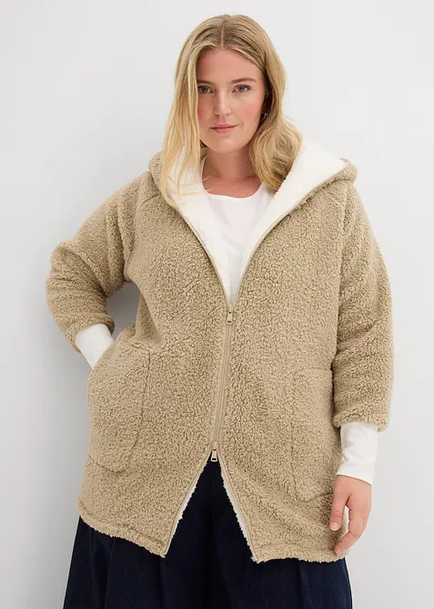 Teddyfleecejacka, bonprix