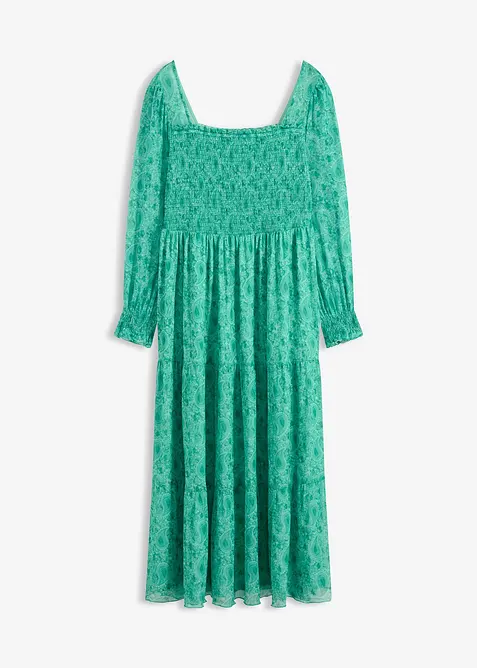 Jerseyklänning i maxilängd, bonprix