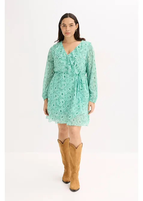 Chiffongklänning, bonprix