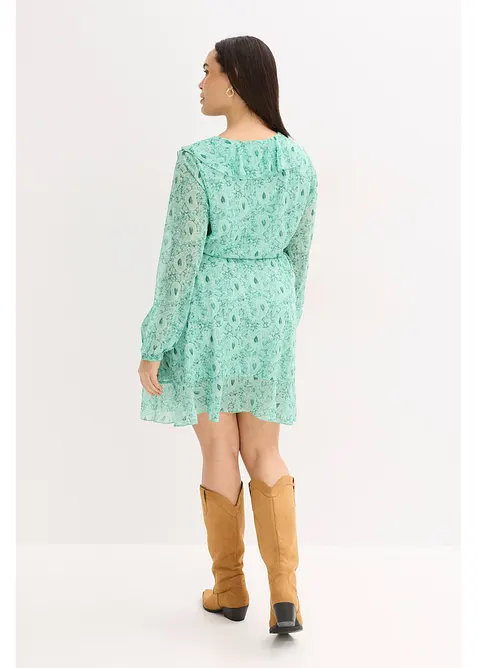 Chiffongklänning, bonprix