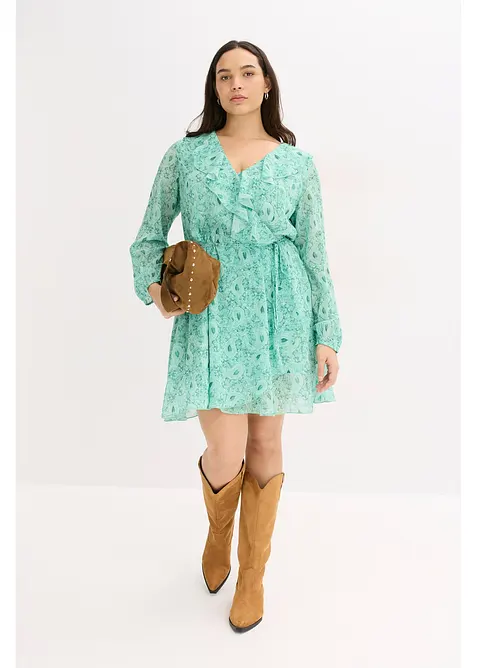 Chiffongklänning, bonprix