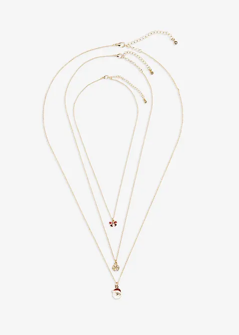 Set med halsband (3 delar), bonprix