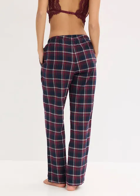 Pyjamasbyxa i flanell med presentpåse, bonprix