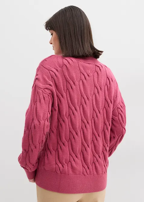 Oversizetr&ouml;ja i mjuk viskosmix, bonprix